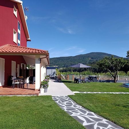 Apartamento En Bloque Vivienda Con Piscina Y Barbacoa A 15 Min De La Playa Meis المظهر الخارجي الصورة