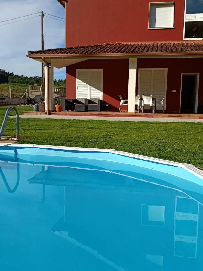 Apartamento En Bloque Vivienda Con Piscina Y Barbacoa A 15 Min De La Playa Meis المظهر الخارجي الصورة