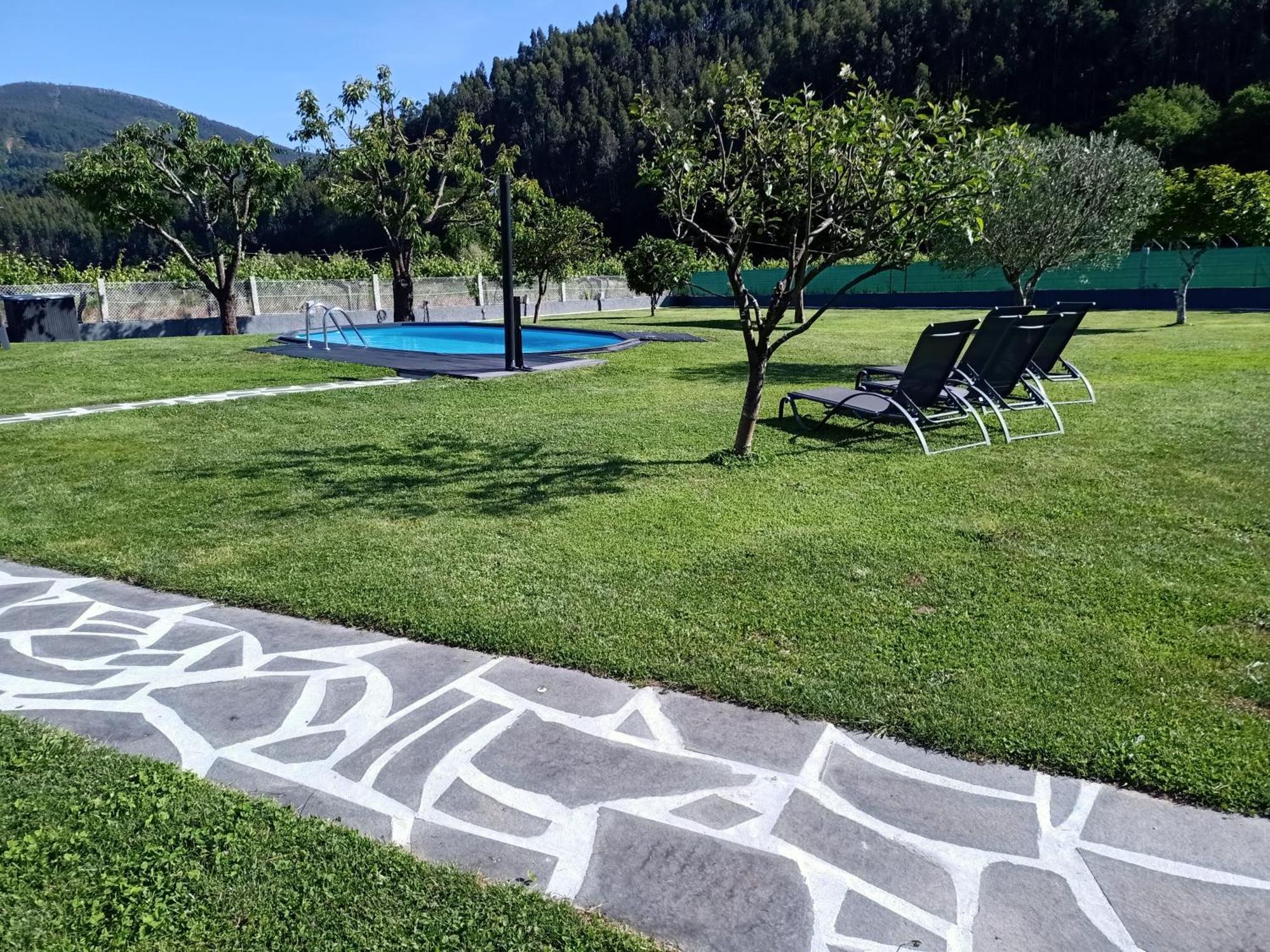 Apartamento En Bloque Vivienda Con Piscina Y Barbacoa A 15 Min De La Playa Meis المظهر الخارجي الصورة