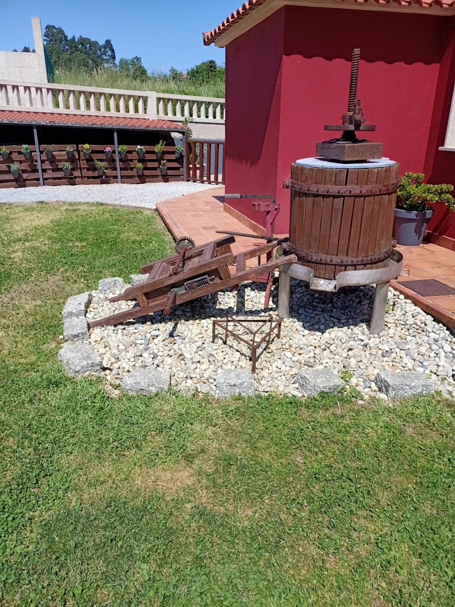 Apartamento En Bloque Vivienda Con Piscina Y Barbacoa A 15 Min De La Playa Meis المظهر الخارجي الصورة